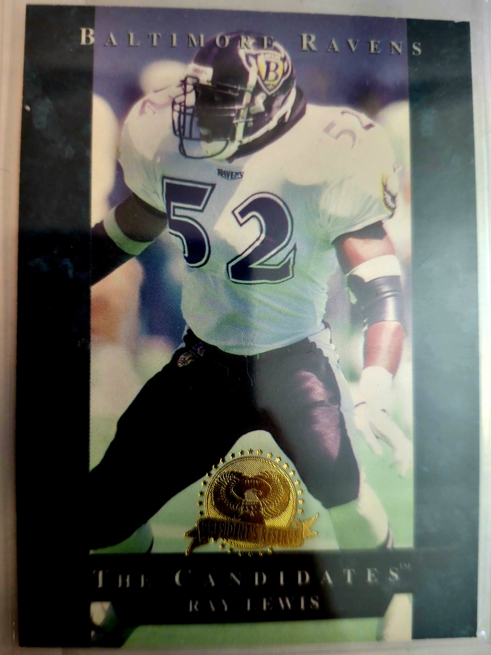 1997 Collector's Choice Ray Lewis The Candidates #C17 Baltimore Ravens HOF
